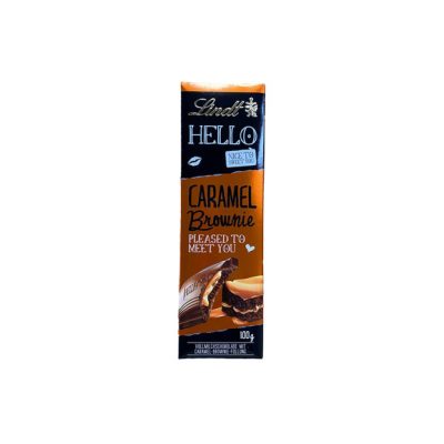 Lindt hello caramel-brownie 100g