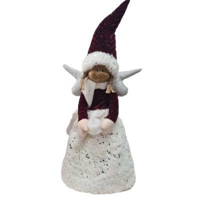 Angyal álló világító 56cm