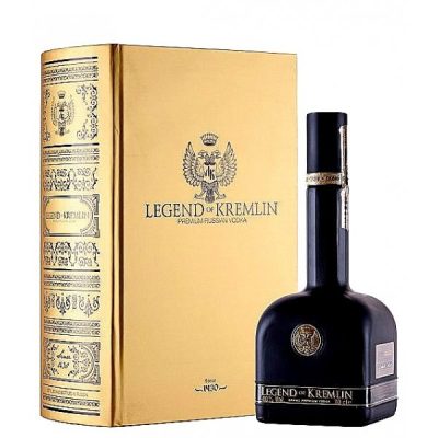 Legend of Kremlin vodka GoldBook 0,7L