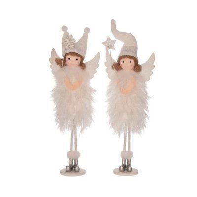 Tündér álló textil 28cm 2 féle