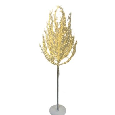 Fa gömb 580 LED-es, melegfehér 150cm