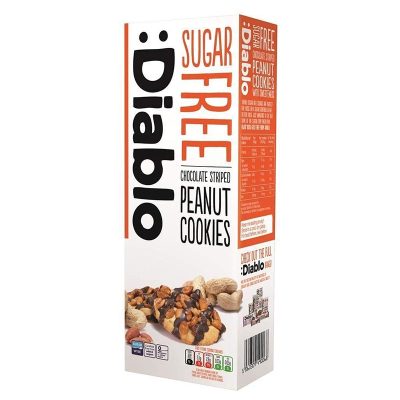 Diabló keksz cukorm.csokis-mogyorós 150g