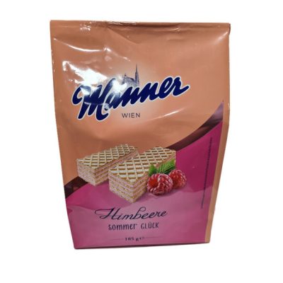 Manner málnás ostya 185g