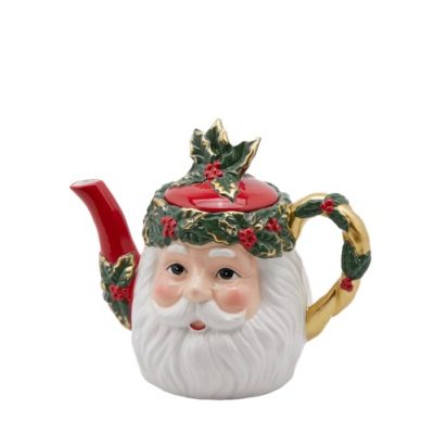 Teáskanna mikulásfej 19x23x13cm