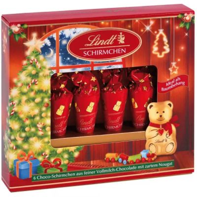 Lindt csokiesernyő 6db-os 81g