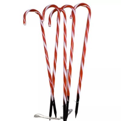 Nyalóka ledes piros,fehér 74cm