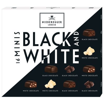 Niederegger black&white minis 112g