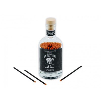 Gyufa üvegben Mester szakács
