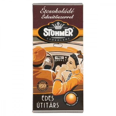 Stühmer étcsokoládé édesítőszerrel 100g