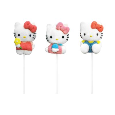 Hello Kitty mályvacukor nyalóka 45g