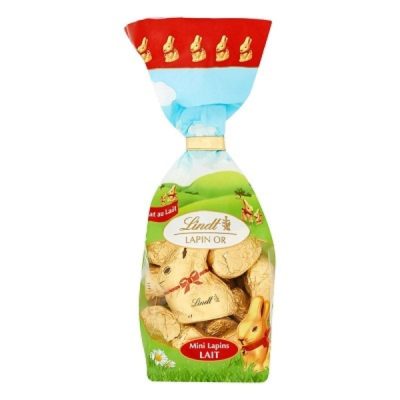 Lindt gold nyúl zacskóban 12x10g