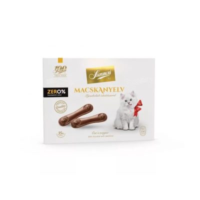Szerencsi Zéro Macskanyelv praliné 100 g