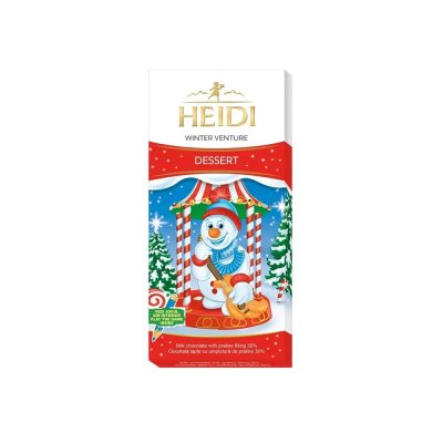 Heidi winter venture tejcsokoládé pralinékrém töltelékkel 90g