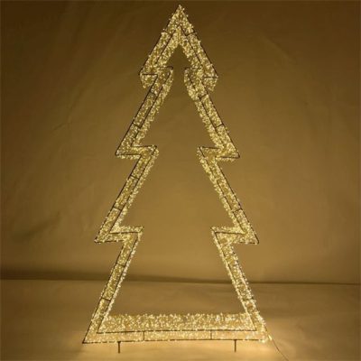 Decorand fenyő 9600 micro led arany 150cm