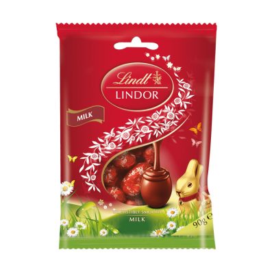 Lindt tejcsokoládé tojások lágyan olvadó töltelékkel 90g