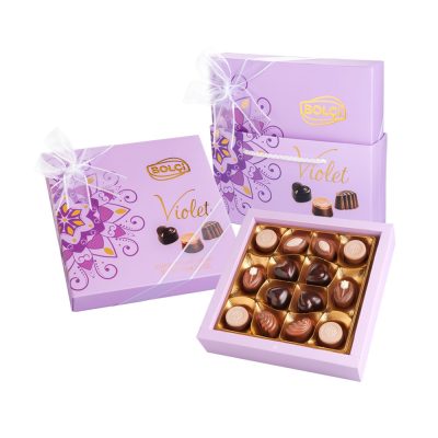 Bolci Violet praliné válogatás 170g