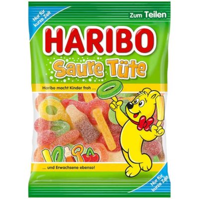 Haribo Sure Tüte gumicukor 175g