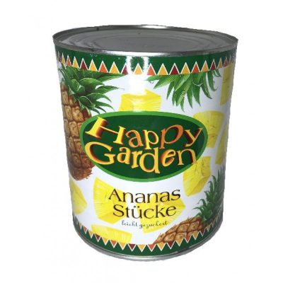 Happy garden ananász szeletelt 565g