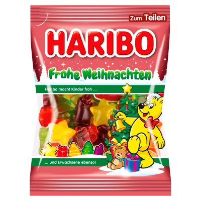 Haribo Frohe Weihnachten gumicukor 200gr