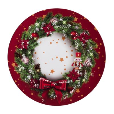 Tálca műanyag diótörős 33cm