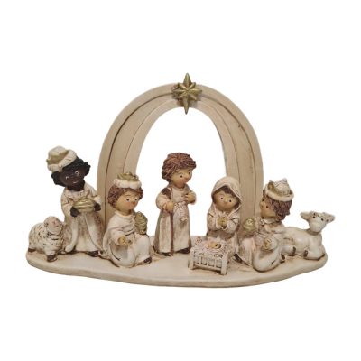 Betlehem bézs poly 24x6x14cm