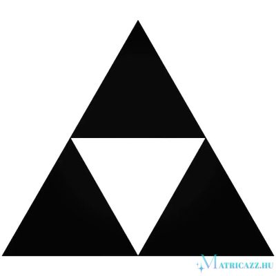 Zelda triforce "1" matrica
