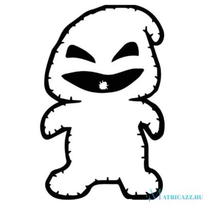 Oogie Boogie Halloween matrica