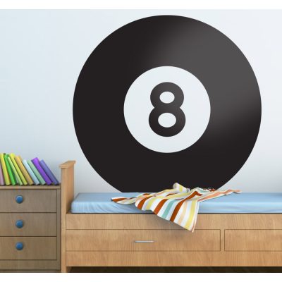 8 Ball gyerekszoba falmatrica
