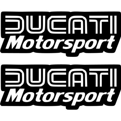 Ducati motorsport matrica szett