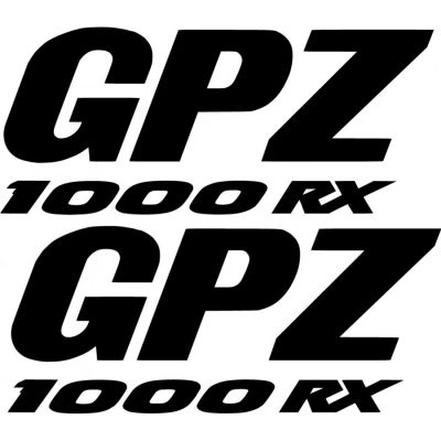 Kawasaki GPZ 1000 RX matrica szett