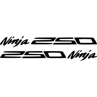 Kawasaki Ninja 250 matrica szett