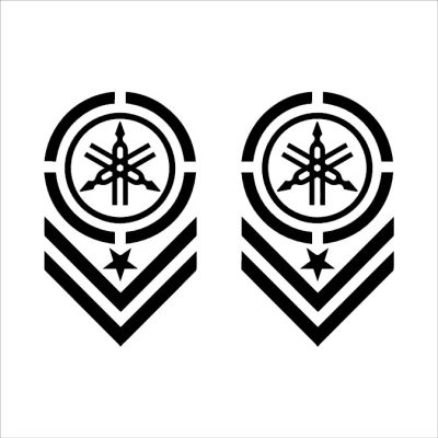 Yamaha logó matrica szett