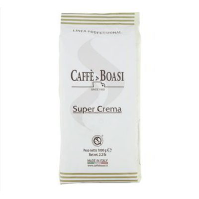 Boasi SUPER CREMA szemes kávé, 1 kg