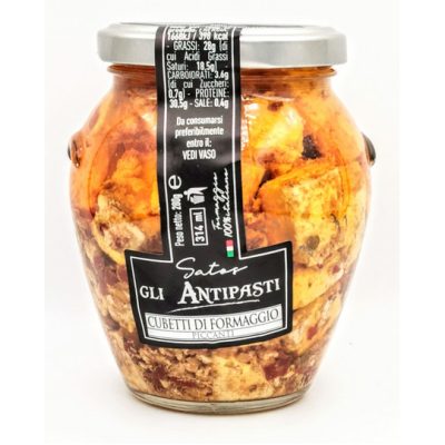 Satos paprikás sajtkockák 314 ml