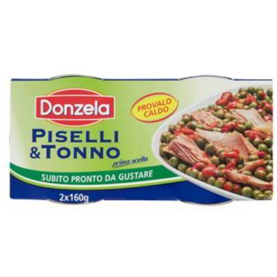 Donzela tonhal borsóval 2 x 160 g