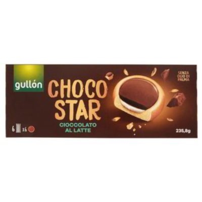 Gullon choco star tejcsokis keksz 235 g
