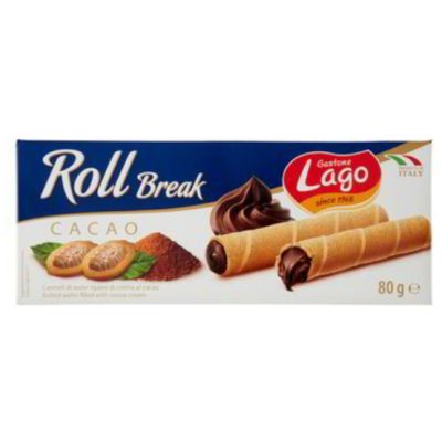 Roll Break kakaós ostya, 80 g