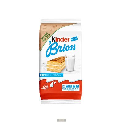 Kinder tejes brioss sütemény, 10x12, 280g