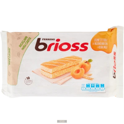 Ferrero Brioss sárgabarackos töltelékkel, 280g