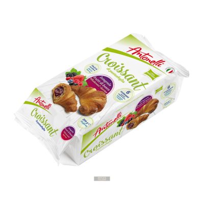 Antonelli teljeskiőrlésű erdei gyümölcsös croissant x6. 252g