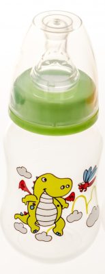  1 db Baby Bruin PP cumisüveg 125 ml + Ajándék - zöld