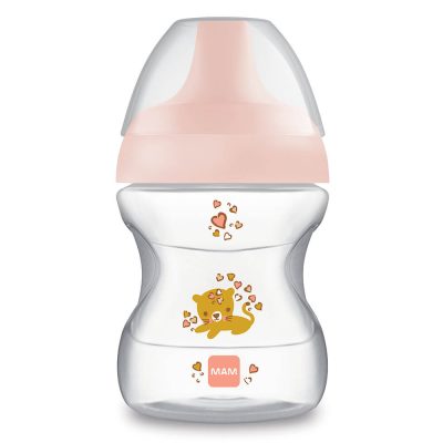 MAM Ivást tanító pohár 190 ml - rózsaszín