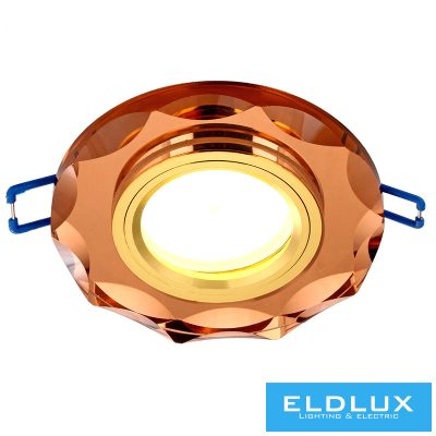 ELDLUX MIRROR süllyesztett lámpatest GU10 arany