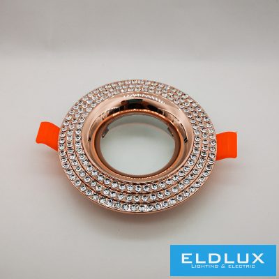 ELDLUX MONA süllyesztett lámpatest GU10 rosegold