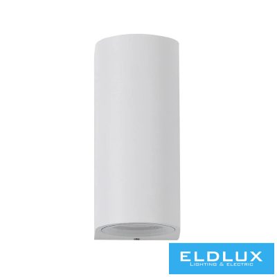 UNIVERSO fali lámpa 2×GU10 IP65 68×80×150mm fehér
