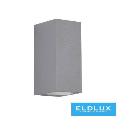 UNIVERSO fali lámpa 2×GU10 IP65 68×80×150mm szürke