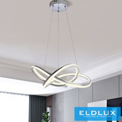 UNIVERSO Függeszték LED 60w 4800lm 4000k D500mm IP20 ezüst