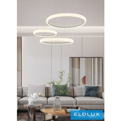 UNIVERSO Függeszték 60w 4800lm 4000k IP20 fehér 630+490+380mm