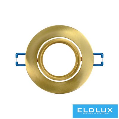 UNIVERSO Süllyesztett spot lámpatest 1xMR16 bronz ∅90x20mm/∅75mm