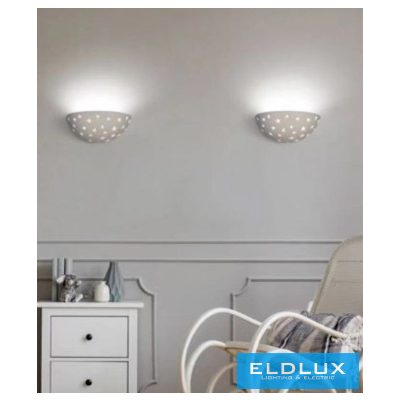 UNIVERSO Gipsz fali lámpa 1xR7S 320x135x160mm IP20 fehér 